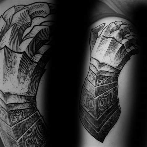 gauntlet tattoo|men's gauntlet tattoo designs.